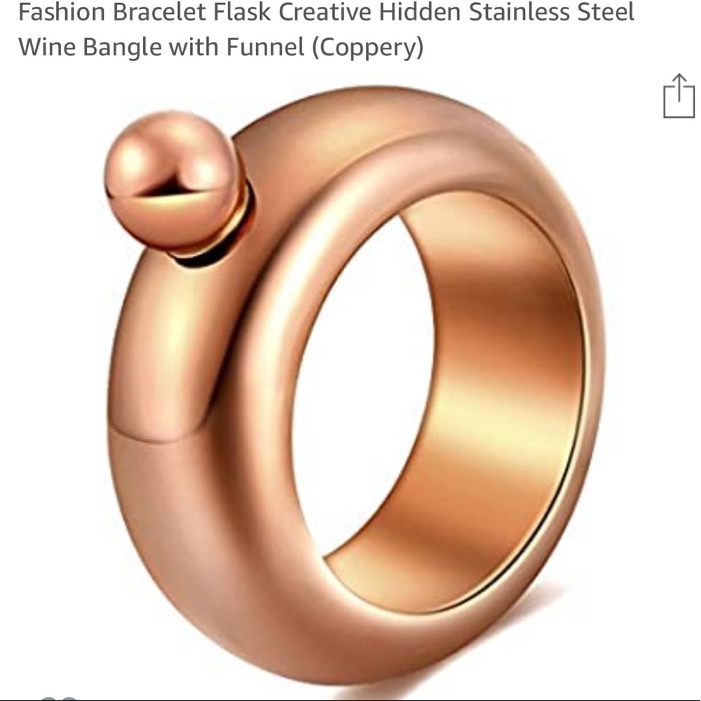 Bracelet hip flask